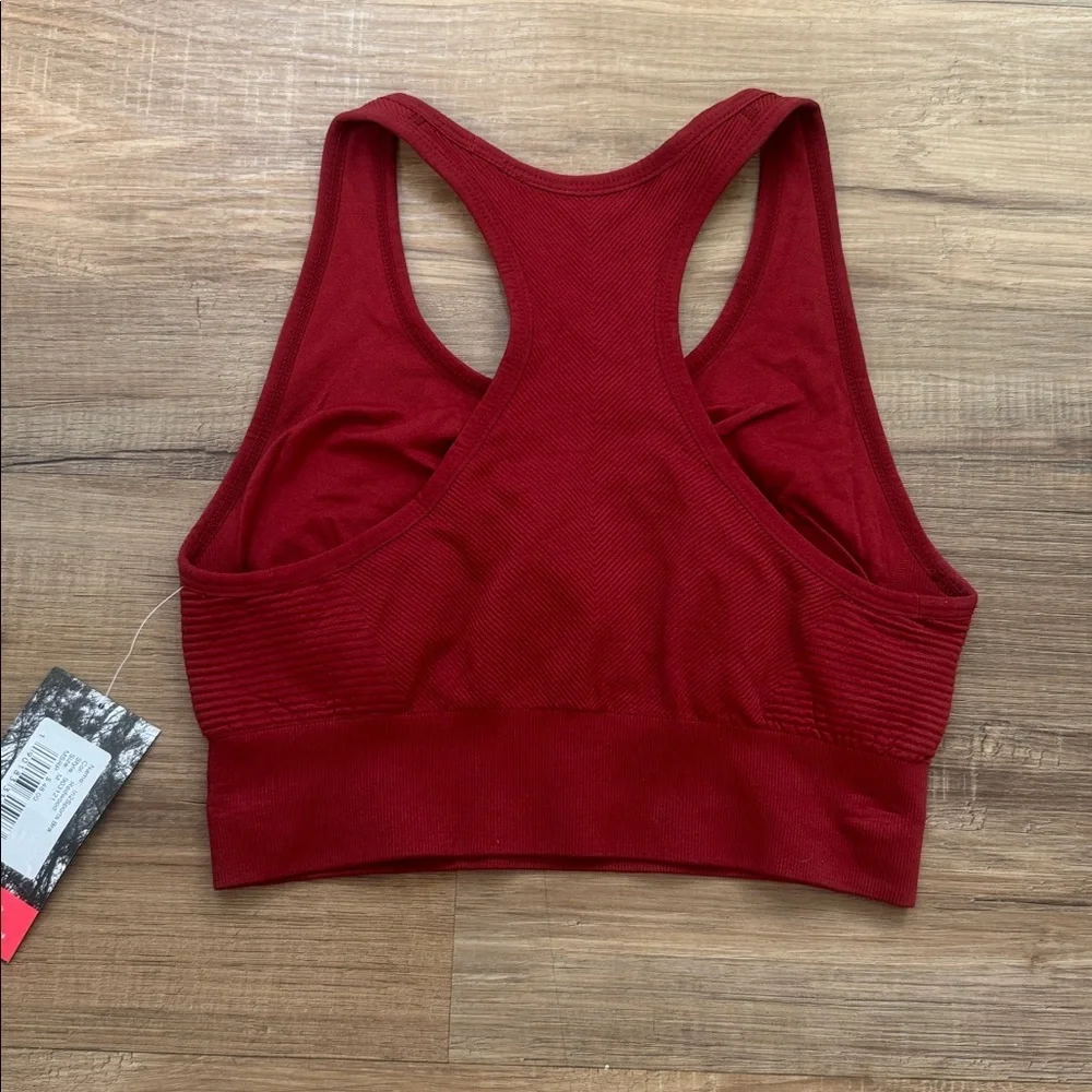 Oiselle In2Sports Bra Redwood Medium - Picture 3 of 4